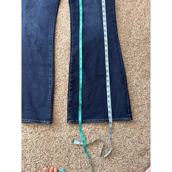 RISEN Jeans Woman's Jeans/Pants ,15/32, Blue Denim, Flare; TALL/LONG, Stretchy - Picture 6 of 11